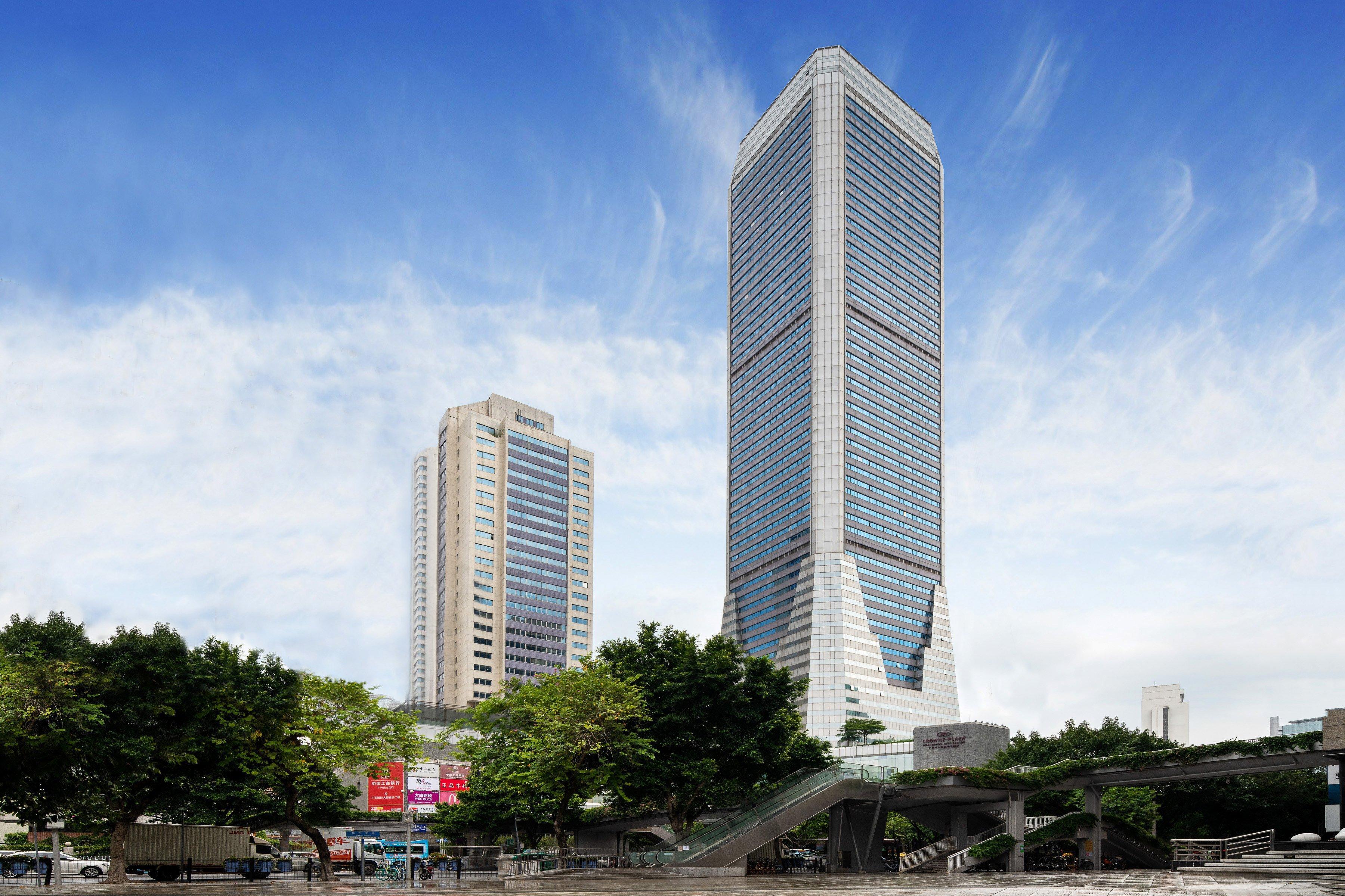 Crowne Plaza Guangzhou City Centre By Ihg - Free Shuttle Between Hotel And Exhibition Center During Canton Fair & Exhibitor Registration Counter Exterior foto Headquarters in Nagoya