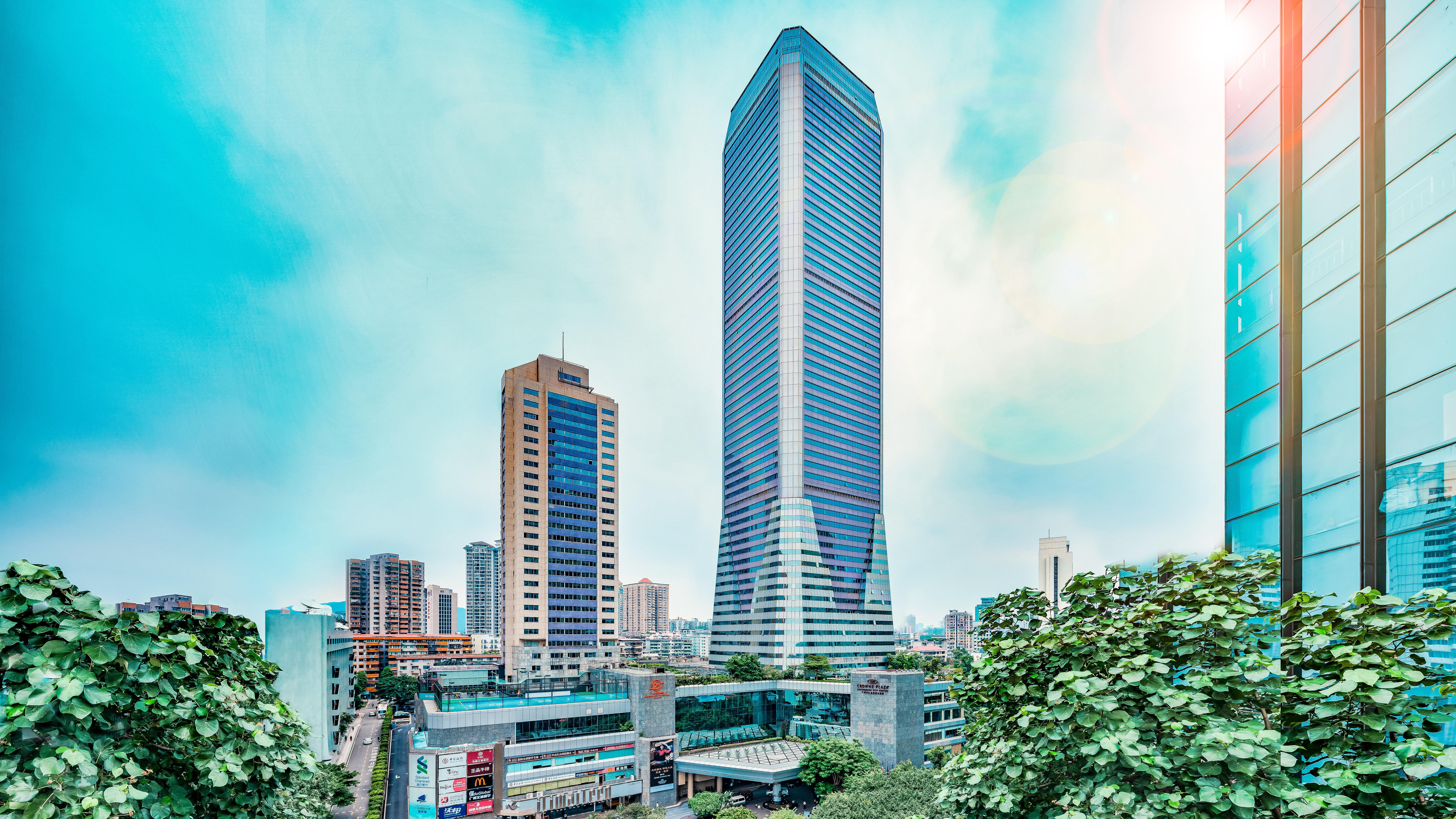 Crowne Plaza Guangzhou City Centre By Ihg - Free Shuttle Between Hotel And Exhibition Center During Canton Fair & Exhibitor Registration Counter Exterior foto The building in 2019